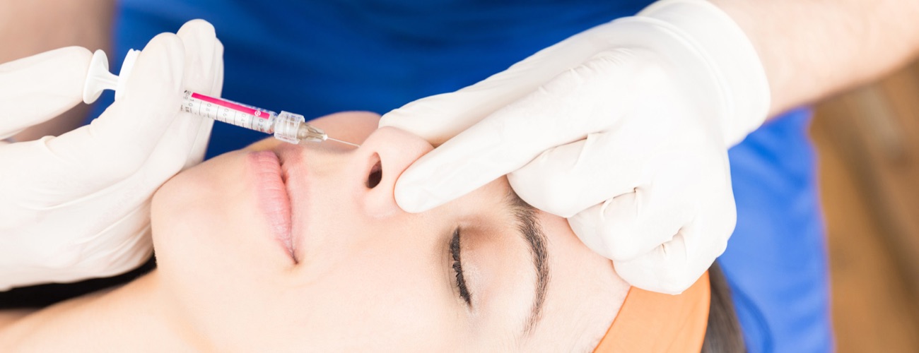 rhinoplastie médicale par injection d'acide hyaluronique